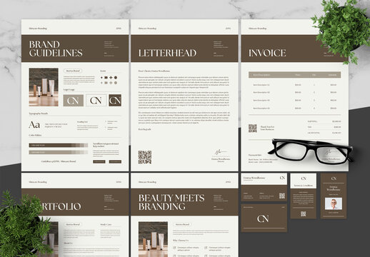 Brown And Black Skincare Brand Guidelines