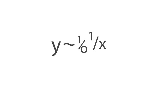 Mathematical equation with variables and fractions.