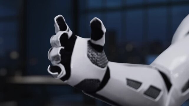 A captivating visual of a human hand reaching out to a robotic hand, illustrating the blending of technology and human interaction in the coding and software development landscape. Synapse