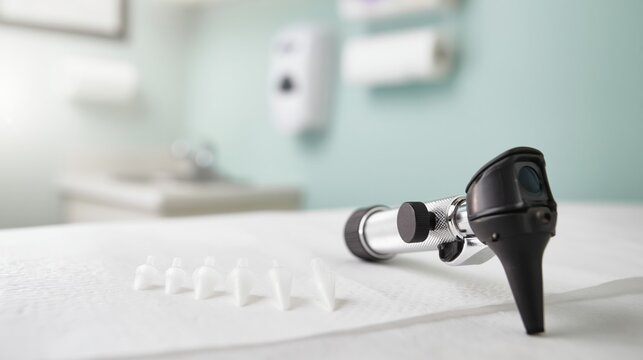 Medical Tools on Table in Clinic Setting