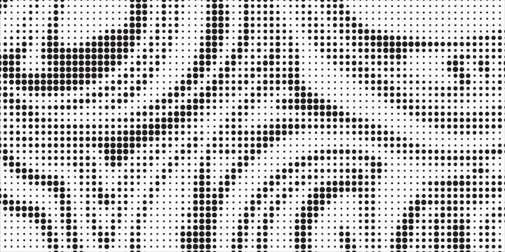 Halftone dotted abstract background. Grain gradient texture background with dots. Noise Stipple pointillism pattern. Sand, grain, grunge stipple effect.