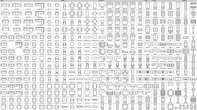 Ancient Hieroglyphic Symbols and Glyphs on Stone Tablet.