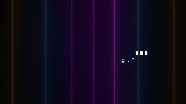 A motivational quote on a neon background with purple and blue lights, but time is not waiting