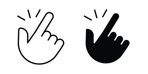 Fototapeta premium Easy icon vector glyph and thin stroke collection