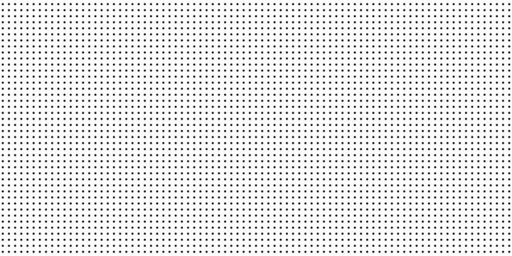 Seamless abstract grey dotted grid pattern on white background for minimalist graphic design