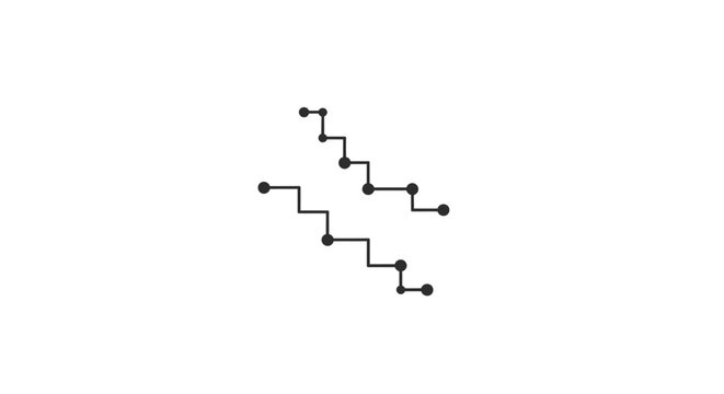 A simple molecular structure diagram.