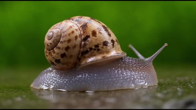 Snail Close Up
