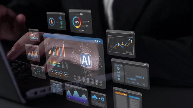 AI Assistant Brain Processor with LLM Technology, Big Data, Machine Learning, Generative AI for Business Support, Future Agentic AI Technology and Artificial Intelligence Prompt Engineering. Muxer