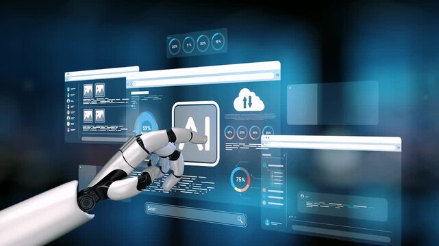 AI Assistant Brain Processor with LLM Technology, Big Data, Machine Learning, Generative AI for Business Support, Future Agentic AI Technology and Artificial Intelligence Prompt Engineering. Epoch