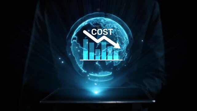 Cost reduction and cost saving through digital transformation, business cost optimization, operational cost reduction, financial savings, and resource efficiency strategies for business success. Elide