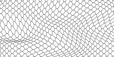 Mesh texture for fishing nets. Seamless pattern for sportswear or soccer goal, volleyball net, basketball hoop, hockey, athletics. Abstract net background for sports © Azka