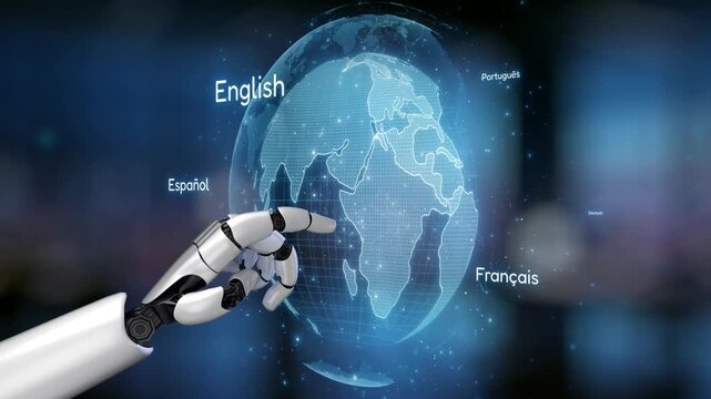 AI artificial intelligence bridges global language communication with multilingual virtual assistants, real-time languages translation, and digital tools for cultural connectivity. Epoch