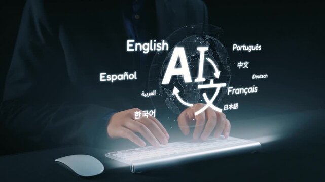 Global communication with multiple languages, digital translation tools, multilingual technology, cross-cultural communication, and virtual language learning environments. Elide