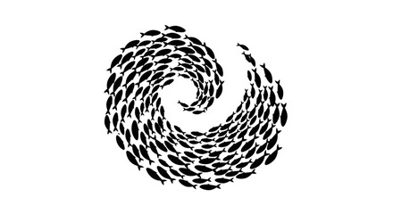 Nautilus seashell icon vector illustration, spiral sea shell line art. © Hafiz