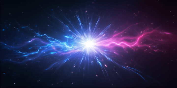 An abstract glowing nebula galaxy background with bright stars and cosmic dust provides a dark fantasy space for text within the vast night sky universe