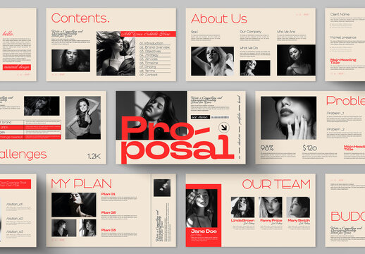Minimal Creative Corporate Proposal Layout