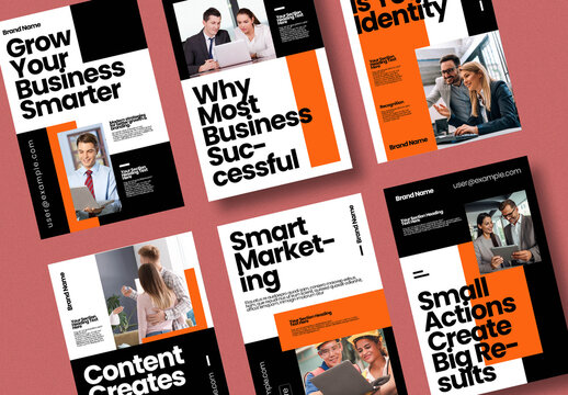 Modern Business Social Media Post Template