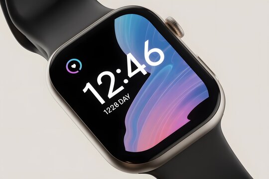 Apple Watch showing time twelve forty-six