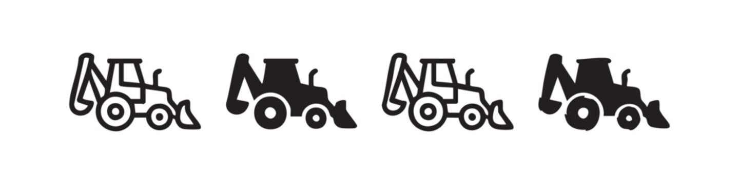 Backhoe Icon Images – Browse 21,739 Stock Photos, Vectors, and Video ...