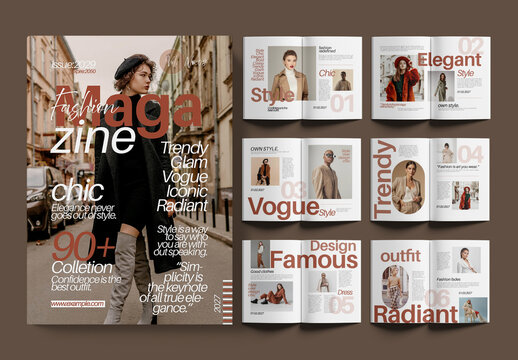 Fashion Magazine Design
