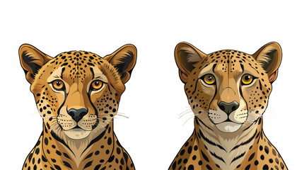 jaguar clipart vector illustration © Nayon
