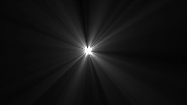Beautiful Gold Volume Light in the Dark Seamless. Golden Rays Moving with o na motion background,4k video animation