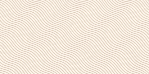 Seamless brown abstract wavy background texture with a grain pattern resembling desert sand dunes and dry oak wood for a nature wallpaper backdrop © Md