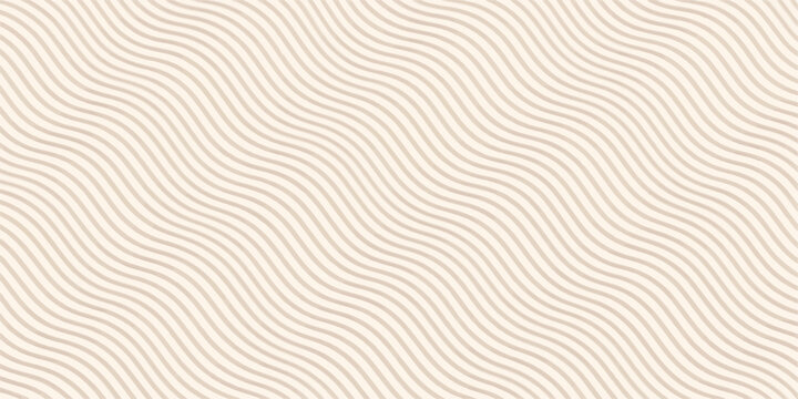 Seamless brown abstract wavy background texture with a grain pattern resembling desert sand dunes and dry oak wood for a nature wallpaper backdrop