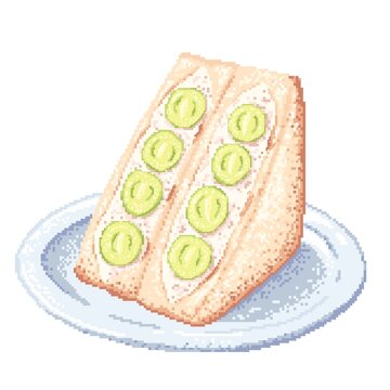 green grapes sando sandwich 