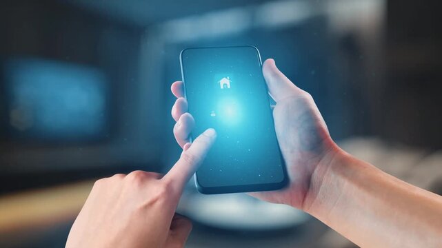 Concept of smart home automation enhances modern living. This innovative smart home system provides security, convenience, and control for a connected lifestyle. Gist
