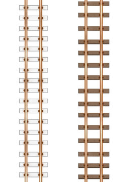 Set of railway tracks