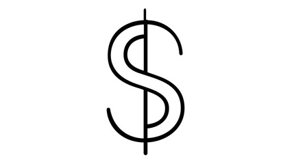 Obraz premium Professional flat vector icon illustration presenting a currency sign graphic, excellent for financial institutions, wealth accumulation, global economy analysis, and business banking.