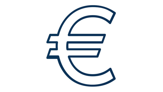 Modern scalable vector icon illustration of a currency sign, designed for sleek financial interfaces, mobile banking applications, wealth management services, business dashboards, and crypto trading.