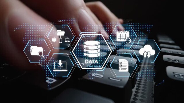 Cloud computing, cloud strategy, and cloud technology transforming digital infrastructure with scalable services, secure data storage, and cloud-based digital business solutions. Muxer