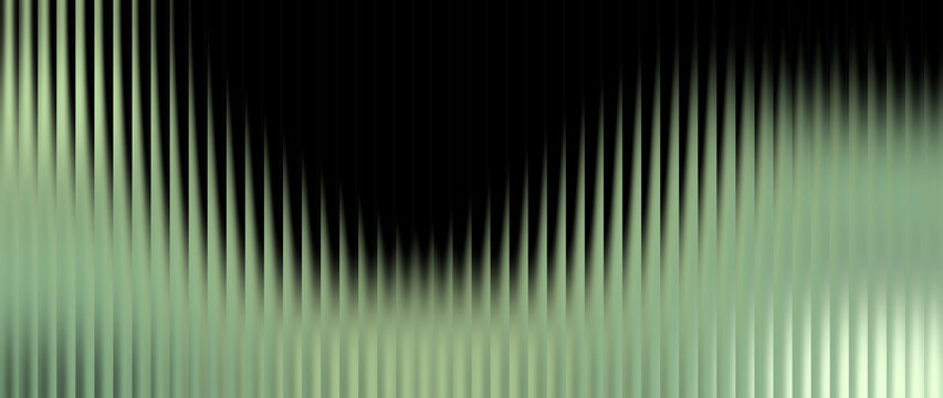 Clean ribbed glass gradient visual in green, mint, and jade hues for panoramic digital backdrops and cyber security platform headers.