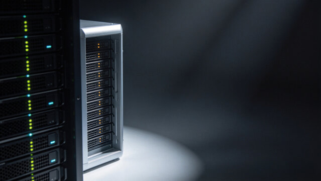 Server rack LED lights