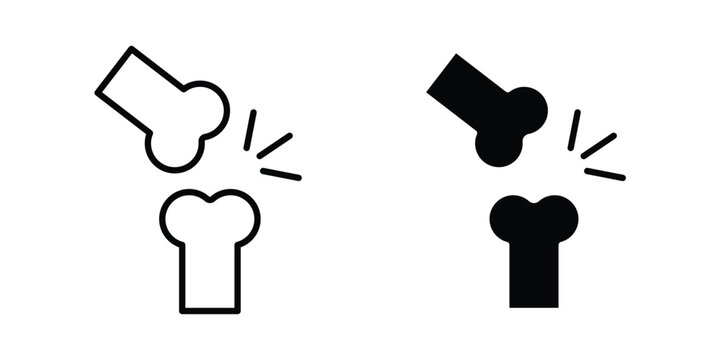 joint pain icon vector design and illustration.