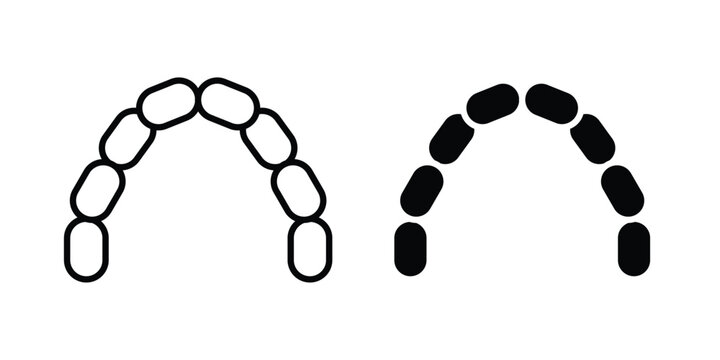 Maxilla icon vector design and illustration.