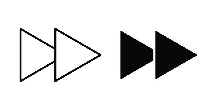 Next forward button icon vector design and illustration.