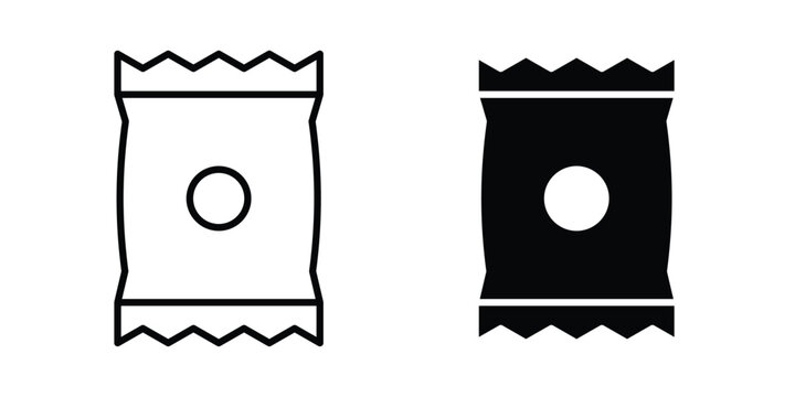 Snacks icon vector design and illustration.