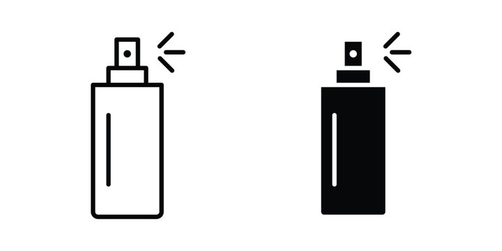 Spray icon vector design and illustration.