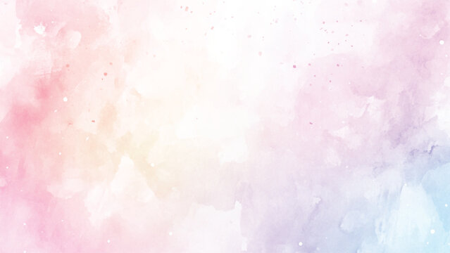 Abstract background with blue and pink watercolor paint. abstract color powder explosion on white background. Freeze motion of dust splash. Artwork for creative banner, card, template, design vector