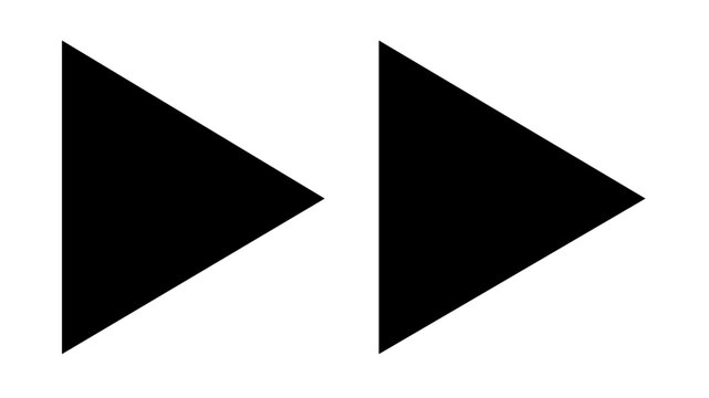 Sophisticated multimedia controller graphics for professional software design, featuring a sharp selection of playback symbols tailored for intuitive navigation and user experience optimization.