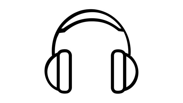 Modern minimalist media player button vector illustration, sleek and clean flat icon design for user interface graphic element, scalable navigation symbol for digital audio and video applications.