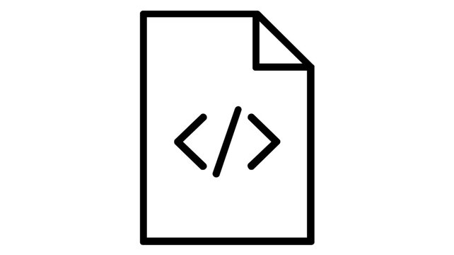 Scalable spreadsheet document format file extension vector icon illustration designed with flat minimalist aesthetics ideal for business software user interfaces web development and modern