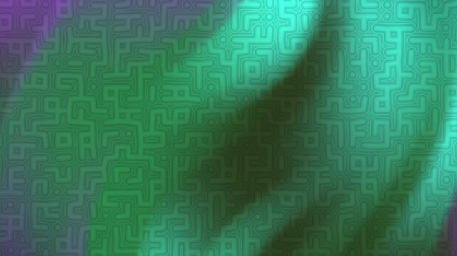 A colorful abstract background with puzzle pieces.