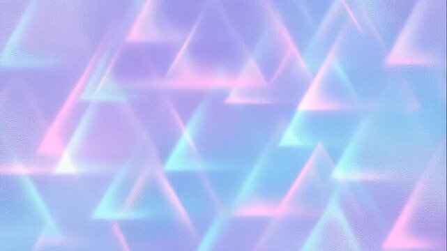 Modern blue and purple geometric triangle pattern looping background