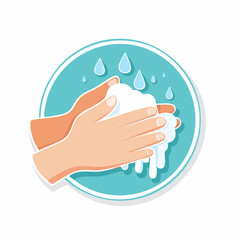 Fototapeta premium Washing Hands with Soap and Water