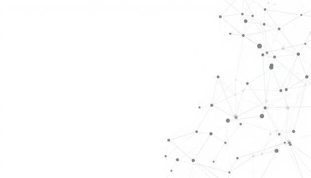 Abstract background of connected dots and lines with artificial intelligence machine learning big data abstract art abstract background connection technology communication information