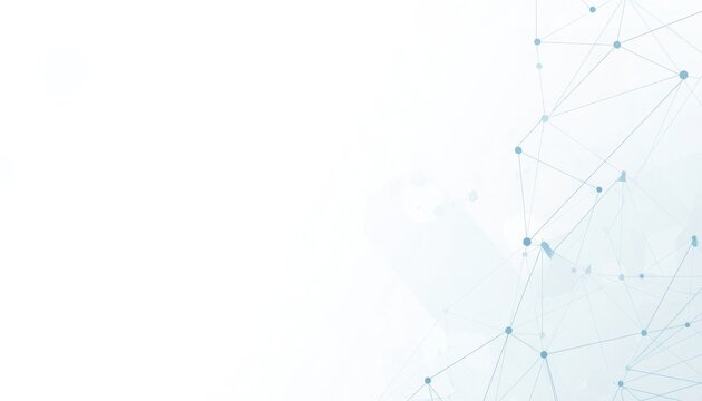 Faint abstract network of connected points and lines with connection abstract background technology communication information geometric structure internet innovation minimalist